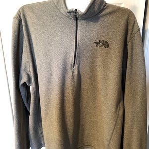 The north face quarter zip fleece